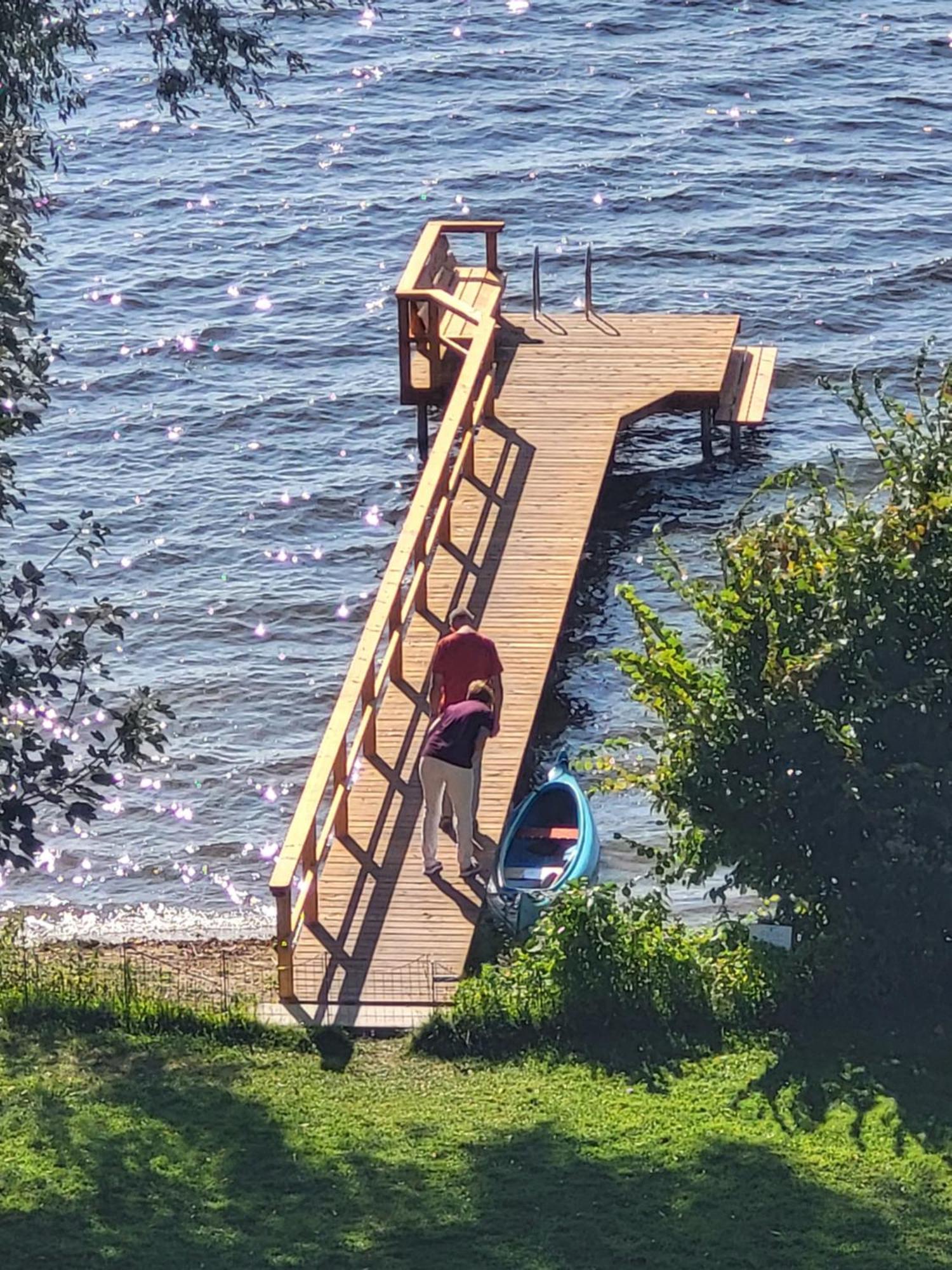 Ferienwohnung Seeblick Ploener See Ascheberg  Buitenkant foto
